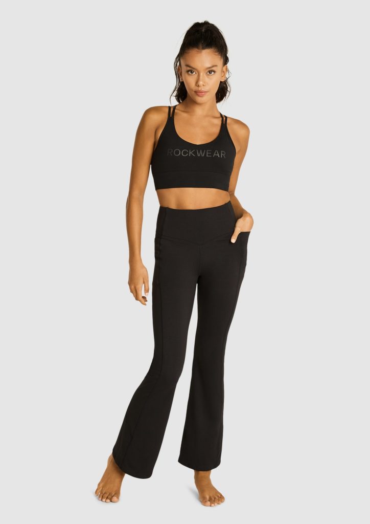 Flared Pocket Yoga Pants - Image 4