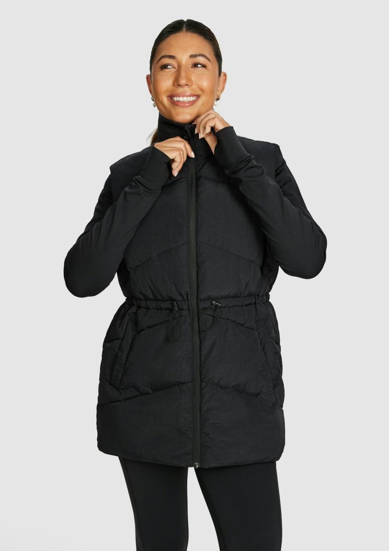 Longline Puffer Vest - Image 2