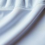 Close-up detail of the high waisted yoga shorts Australian activewear fabric texture and stitching.