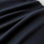 Close-up of scrunch flare leggings fabric showing high-quality stitching and texture on high rise women's leggings.