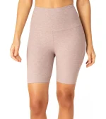 Spacedye High Waisted Biker Yoga Shorts
