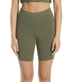 High Waisted Biker Shorts 7"