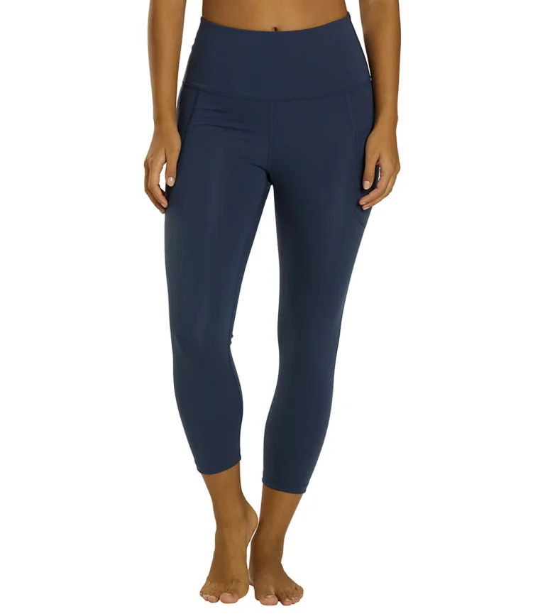 High Waisted Go-To Pocket Capri Crop 21"