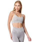 Levitate Seamless Mineral Wash Yoga Sports Bra