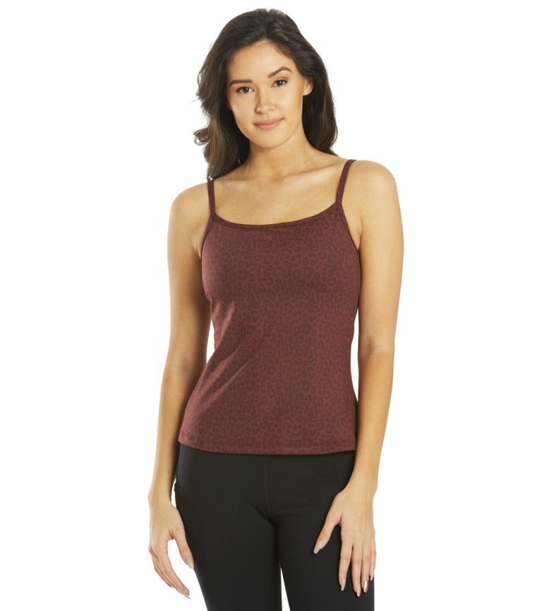 Divine Cheetah Scoop Back Support Tank