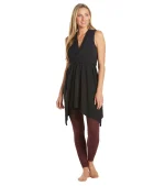 Wondrous Solid Wrap Dress