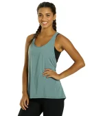 Motion Solid Racer Back Layering Tank