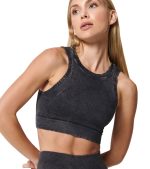 One By One Mineral Wash Crop Top