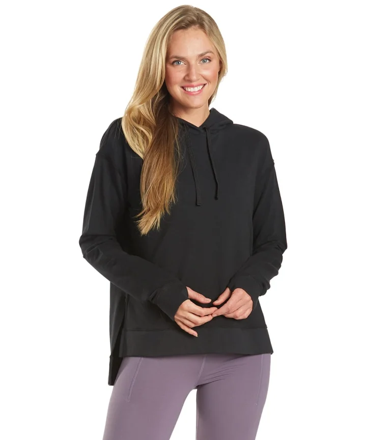 Diverse Solid Hi-Low Hooded Sweatshirt