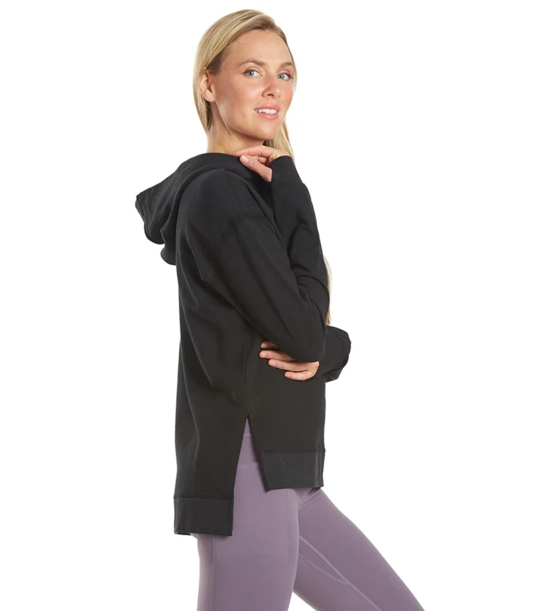 Diverse Solid Hi-Low Hooded Sweatshirt