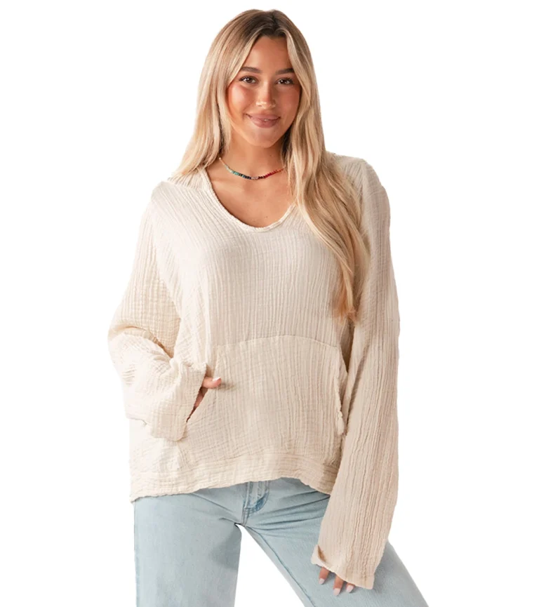Lotus and Luna Baja Pullover