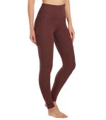 Uphold Cheetah High Waisted Leggings With Pockets 28"