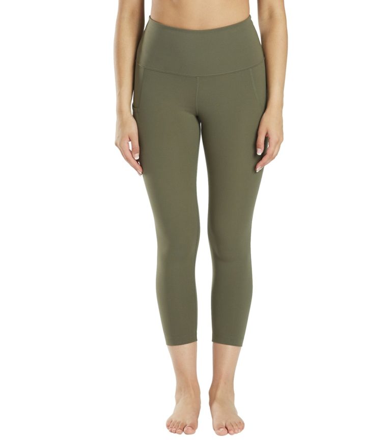 High Waisted Capri Crop 21"